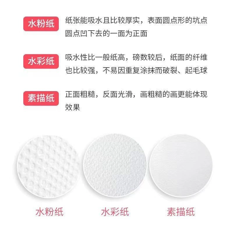 雪山 White art gouache for students, original color, increased thickness