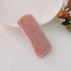 Autumn and winter new plush hair clip lamb hair furry rabbits hairy mink water bb clip card love water droplet hair clip