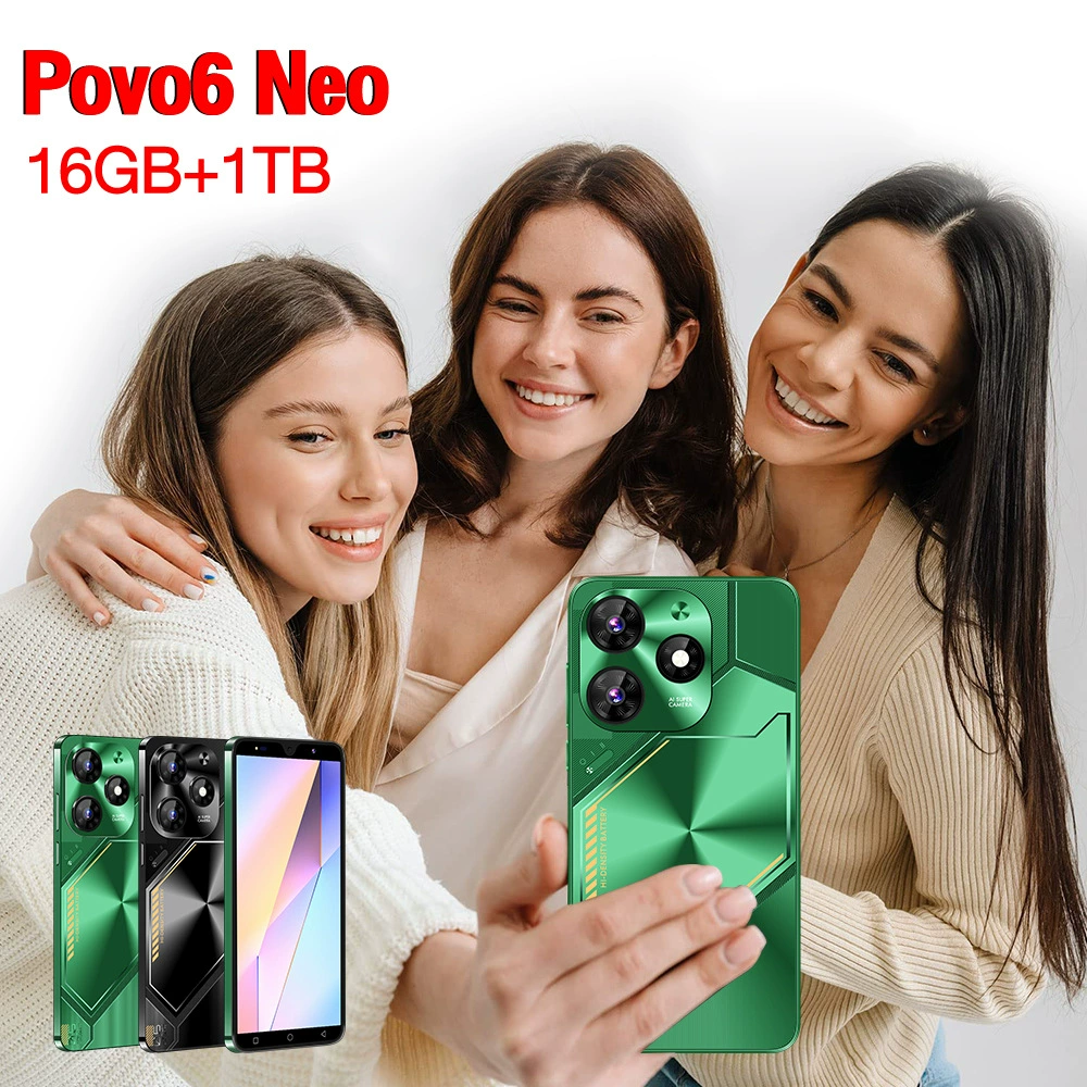 Povo6 Neo Spot 1+16, мобильный Android-смартфон, 5.0" 3G, недорогой, для внешней торговли, от производителя