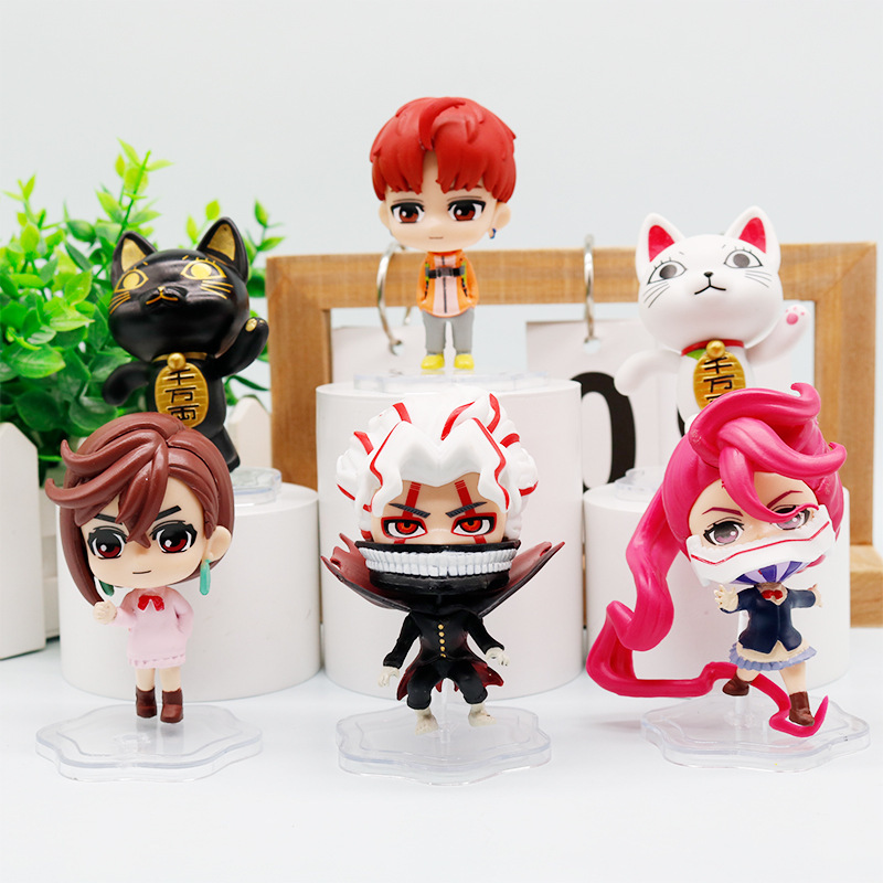 大胆なパーティー手作りエカロン高速義母車の装飾招き猫ダンダンアニメモデル装飾品|undefined