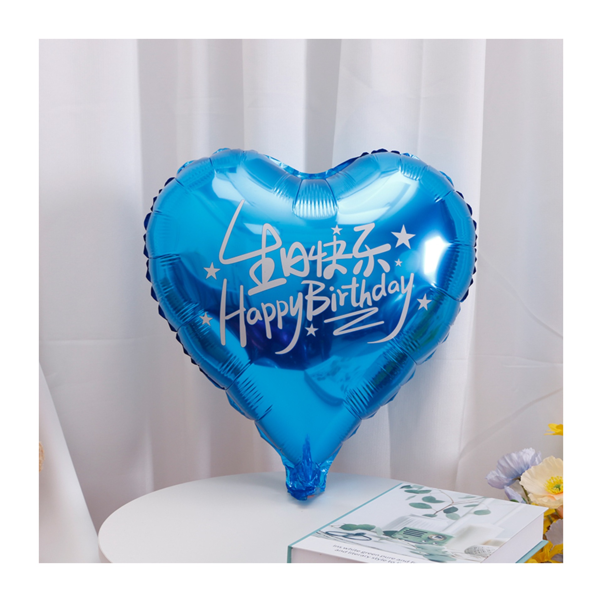 Palloncini in foil a forma di cuore per feste di compleanno_voghion.com