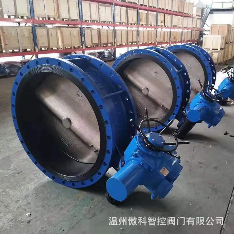 D941J-16 衬胶电动法兰蝶阀 耐酸碱衬胶蝶阀 防腐电动蝶阀 DN500