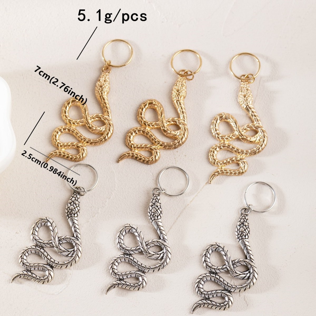 Moda europea y americana elegante accesorios para el cabello estilo étnico espiral horquilla anillo de pelo updo tocado en forma de serpiente trenza sucia hebilla de pelo irlandés image 6