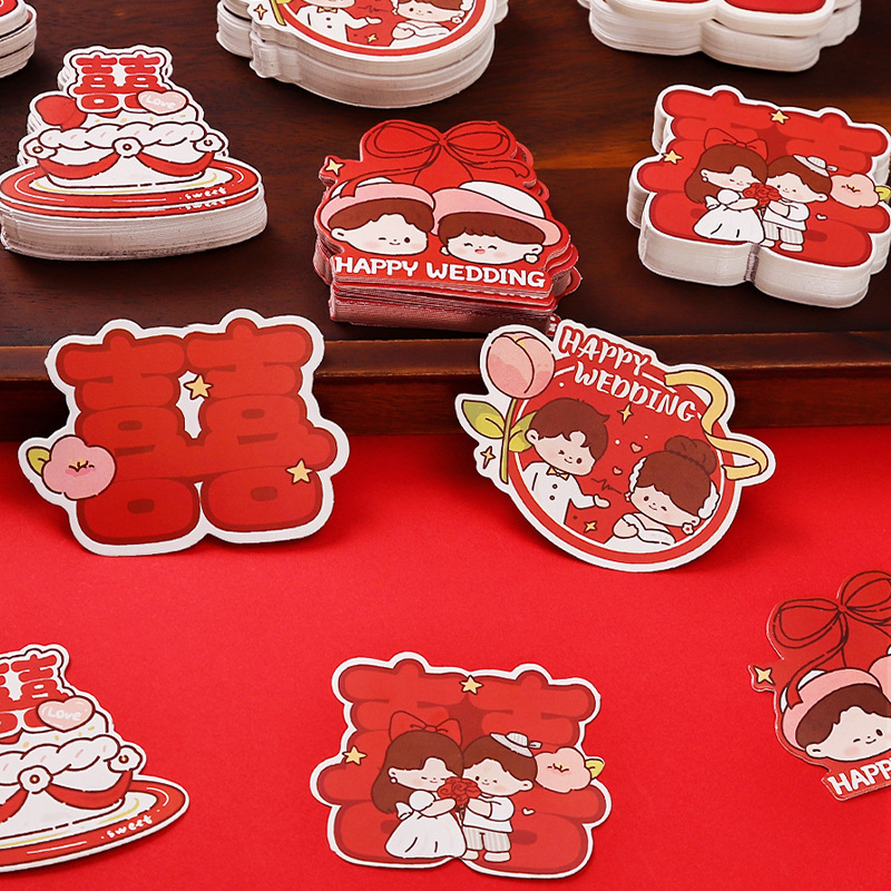 Casamiento creativo decoración de boda mini mano arrojar decoración de la sala de bodas nueva casa bandeja de frutas dibujos animados pequeñas palabras de boda