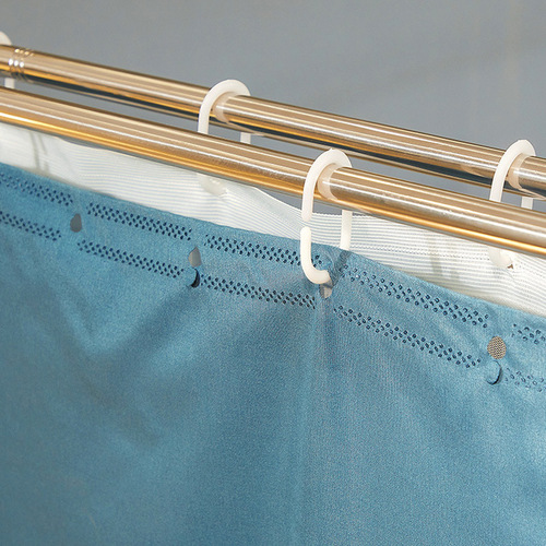 New double-pole reinforced mosquito net, double-layer encrypted blackout bed curtain, floor-standing three-door light luxury dust-proof and anti-mosquito net