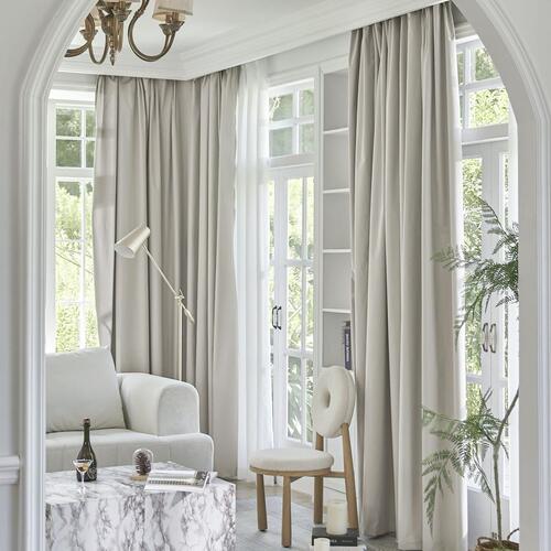 Fully blackout curtain lining, spring-yarn composite curtain, tumecoupong
