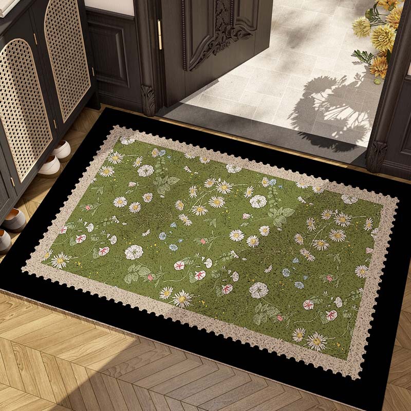 Dirty-Resistant Entrance Door Mat, Wire Loop, Can Be Cut, High-End Feel, Entrance Door Mat, Door Mat, One-Piece Dropshipping