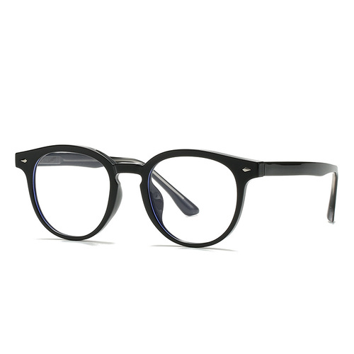 Lightweight nearsighted glasses for women, suitable for various prescription lenses, suitable for bare face, large face-shaping, round face, Korean version, trendy, bare face glasses 8117