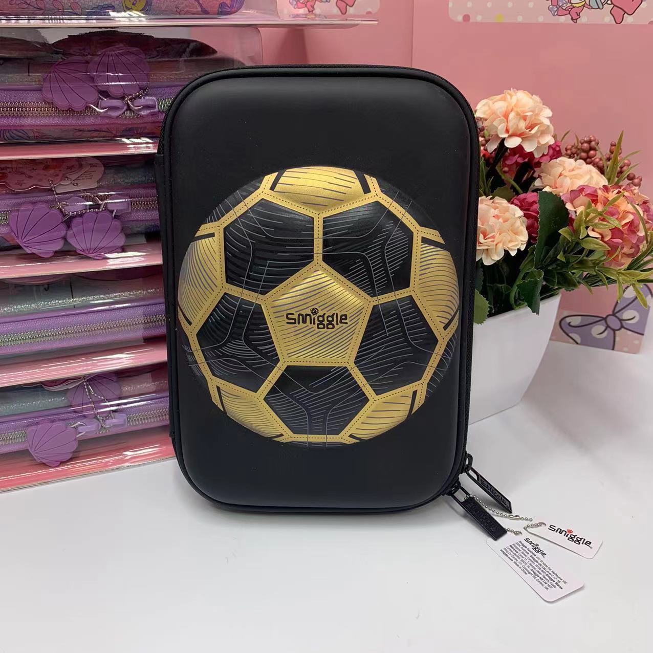 Australia caja de papelería smiggle para estudiantes de primaria y secundaria caja de lápices de gran capacidad para niños EVA caja de lápices grande de imagen tridimensional 3D