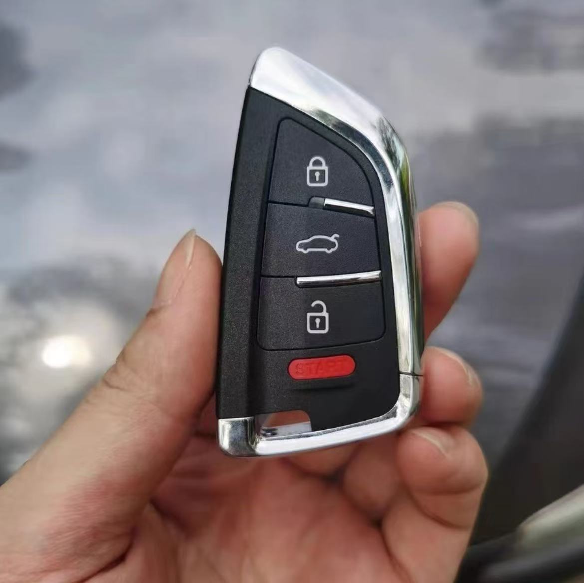 Vvdi Kd Aftermarket Car Key Shell Blade with Four Buttons, Aftermarket Car Key Shell