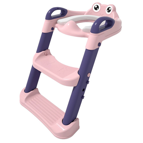Children's toilet seat stair-type boy girl baby ladder folding rack pad cover toilet seat child home