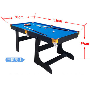 Weifan Factory Supplies Entertainment Foldableing Billiards Table Billiards Indoor Game Table/Snooker Table