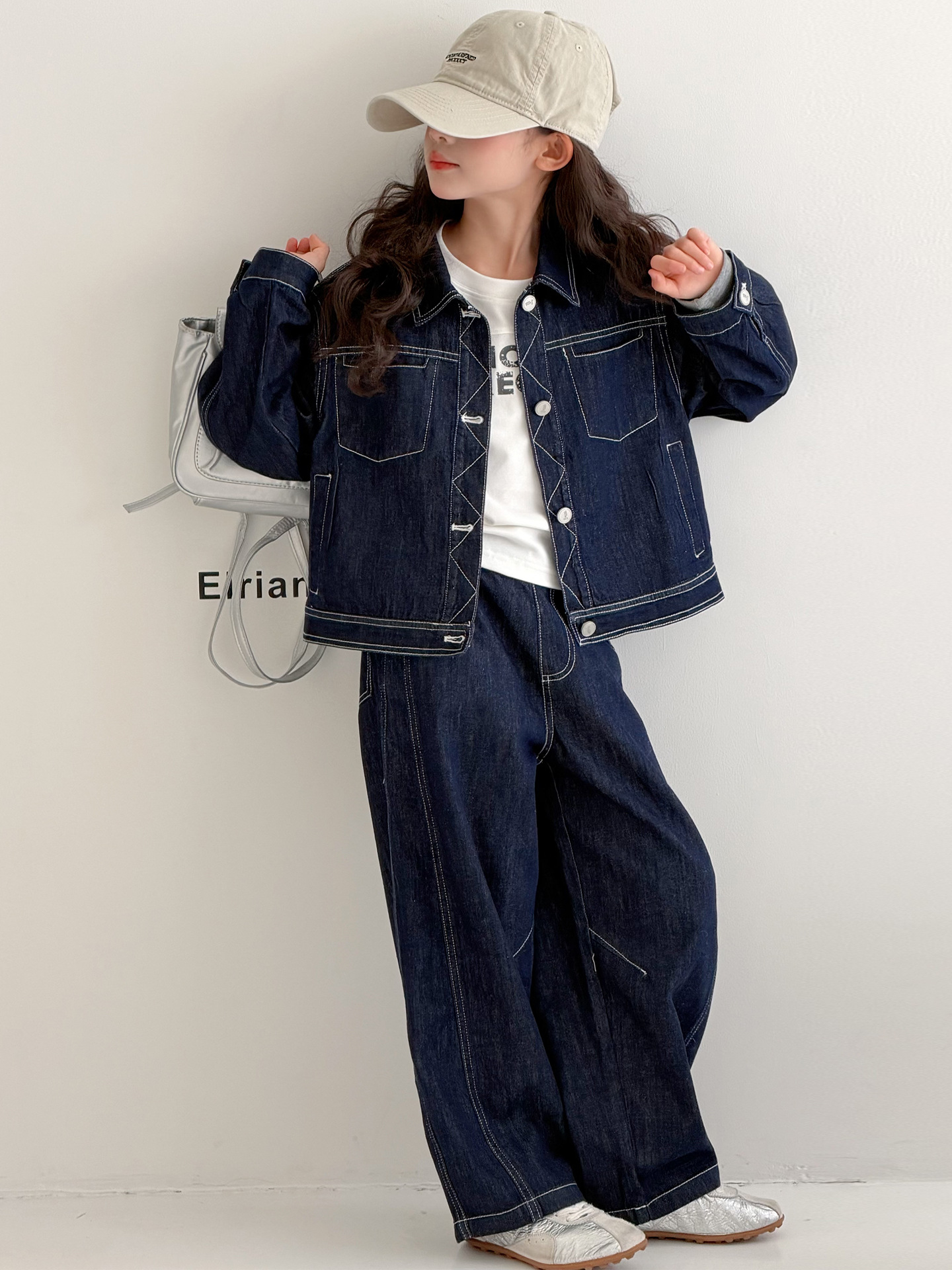 Spring denim children's set