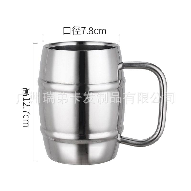 Taza de cerveza de doble capa