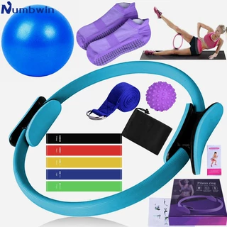 Numbwin瑜伽辅助用品十三件套装TPE600弹力圈普拉提瑜伽球摩球套
