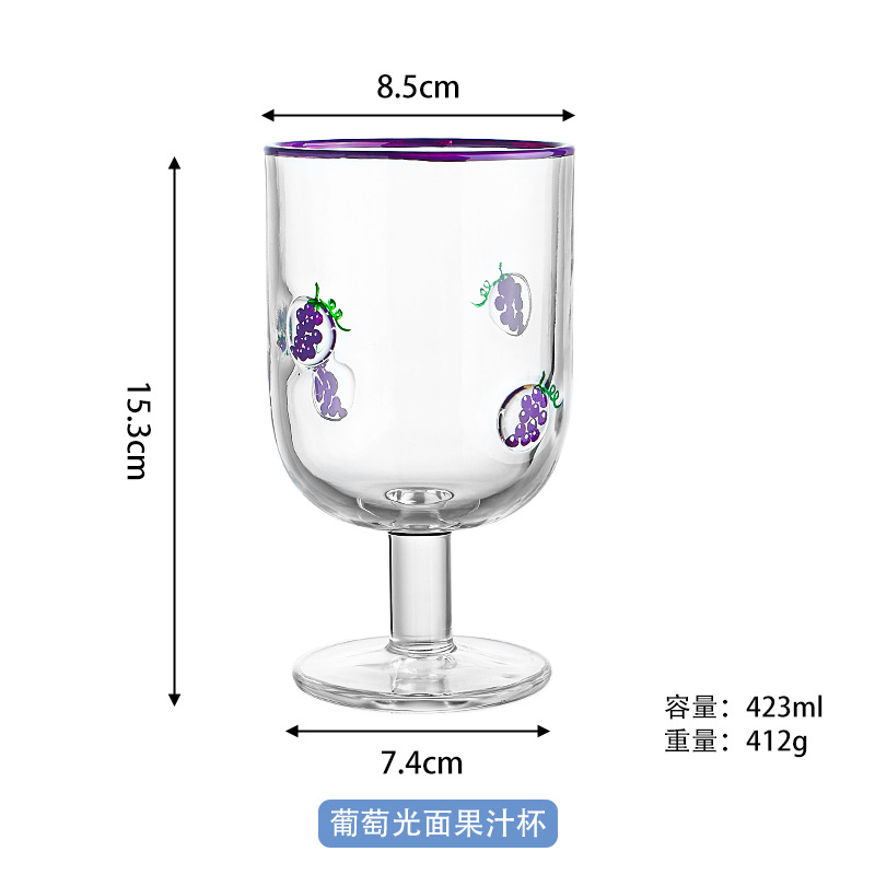 Copa de jugo de uva pingguang