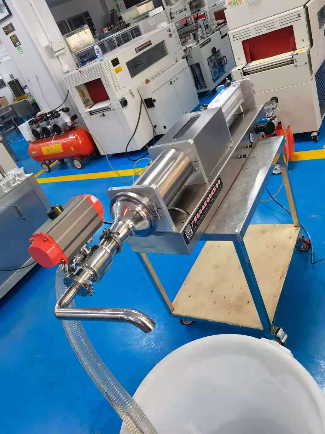 半自动果膏灌装机 颗粒灌装机 膏体灌装机 定制果酱果膏灌装机