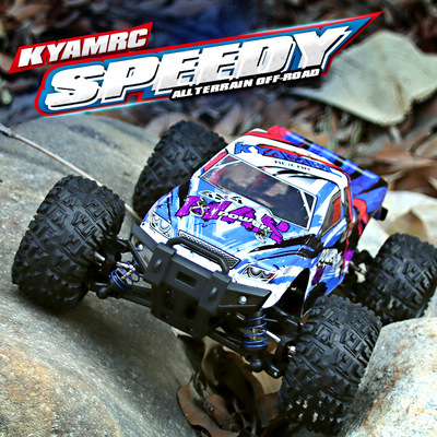 KYAMRC New cross border 1: 18 high speed Remote control car Four wheel drive proportion Bigfoot SUVs RC Racing toys