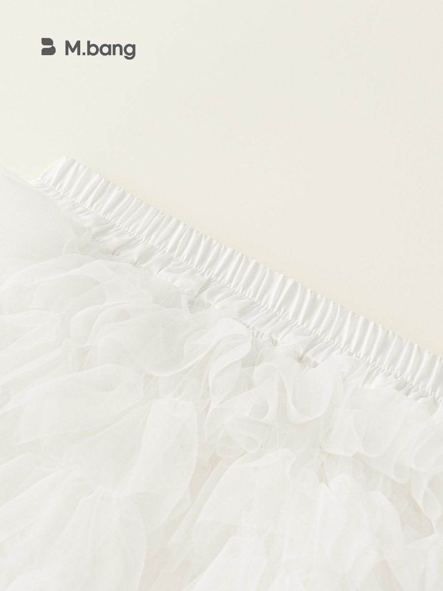 Youbao ropa infantil de verano para niñas falda corta Tutu falda de malla para niños falda convexa falda para niñas falda convexa