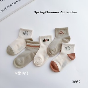 Love tick spring new on the new children's socks boys and girls baby socks cotton socks net socks
