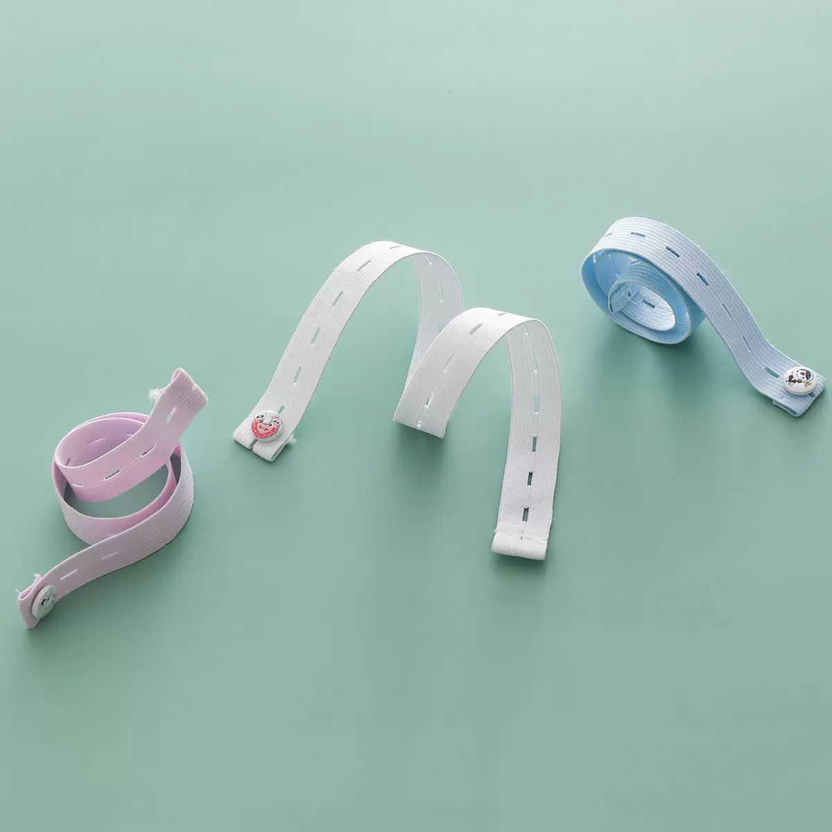 婴儿尿布扣宝宝带新生儿可调节松紧尿片绑带固定尿不湿纸尿片纽扣