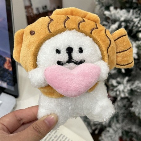 ライン子犬ペンダント小さな人形スクールバッグキーペンダント人形バッグペンダント人形誕生日ギフト|undefined