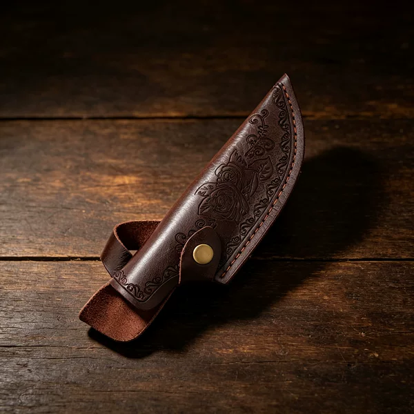 Exquisitely Crafted Stitched Leather Case/Leather Case/Accessory Leather Case Made of Pu Material with Embossed Pattern, High-End Leather Case