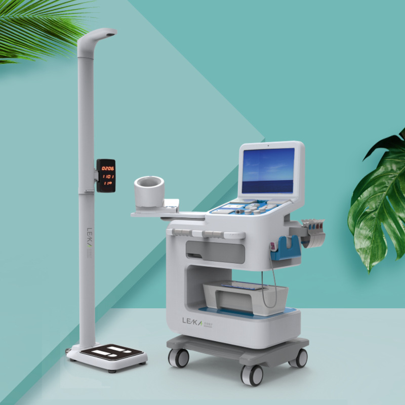 健康小屋一体机-自助式健康小屋触控一体机,乐佳HW-V6000便携式