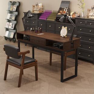 Retro Upgraded Thickened Manicure Table American Simple Table Single and Double Economical Nail Salon Special Price High-End