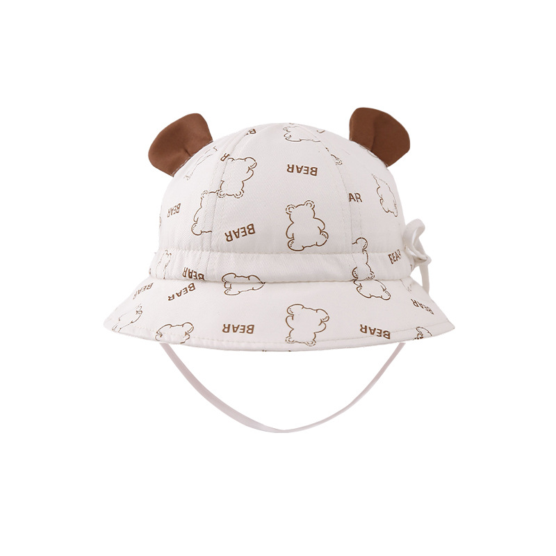 Primavera y verano nuevo sombrero para bebés estilo coreano estilo extranjero sombrero para niños y niñas bonito sombrero de sol para bebés super lindos