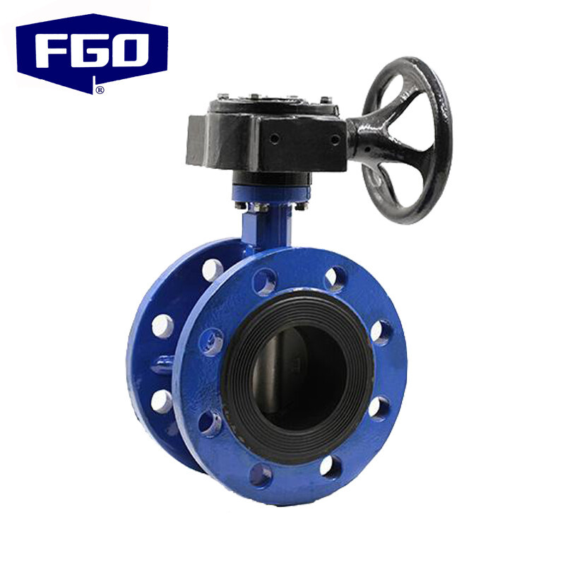 FGO 铸钢法兰蝶阀 橡胶软密封 不锈钢板D341XP-16C系列蝶阀