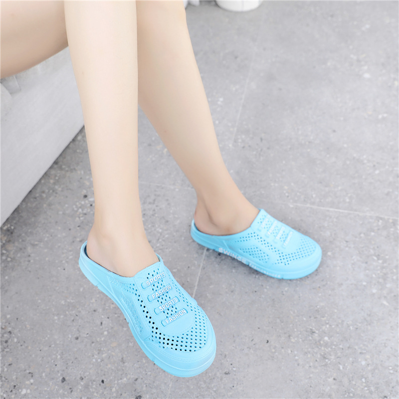 Neue Material Hälfte Baotou Höhle Vogel S Nest Casual Klettern Rafting Big Boy Damen Paar Garten Hausschuhe_voghion.com