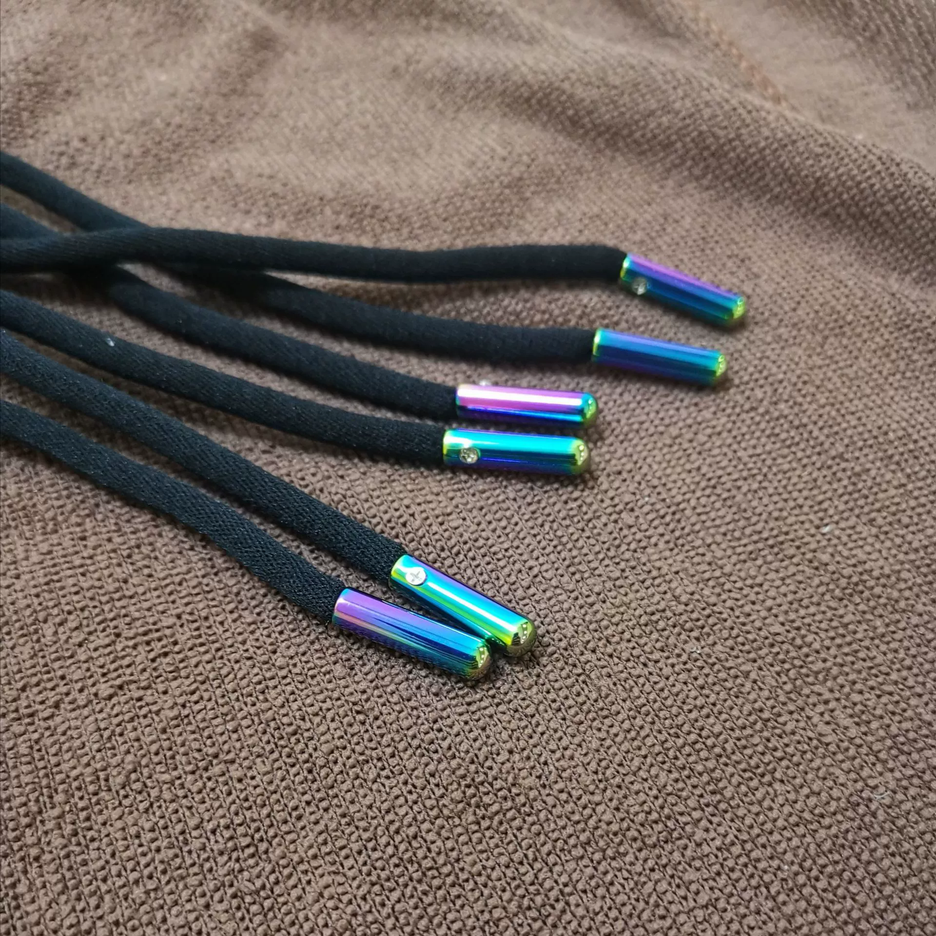 Round copper shoelaces, wholesale, gradient