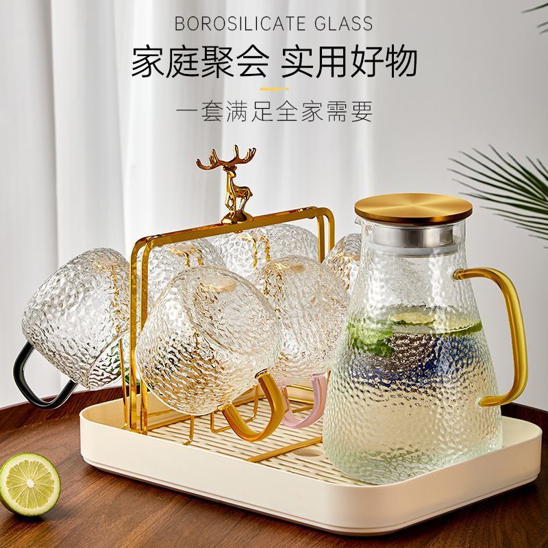 Light Luxury and High-End Glass Cup for Home Living Room, Hot Water-Resistant Cup, Tea Cup, Milk Cup, Drinking Cup, Hospitality Set Light Luxury and High-End Glass Cup for Home Living Room, Hot Water-Resistant Cup, Tea Cup, Milk Cup, Drinking Cup, Hospitality Set
