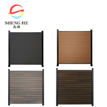 围栏广东四会工厂户外别墅隔断防腐防雨防潮装饰庭院室外塑木围栏