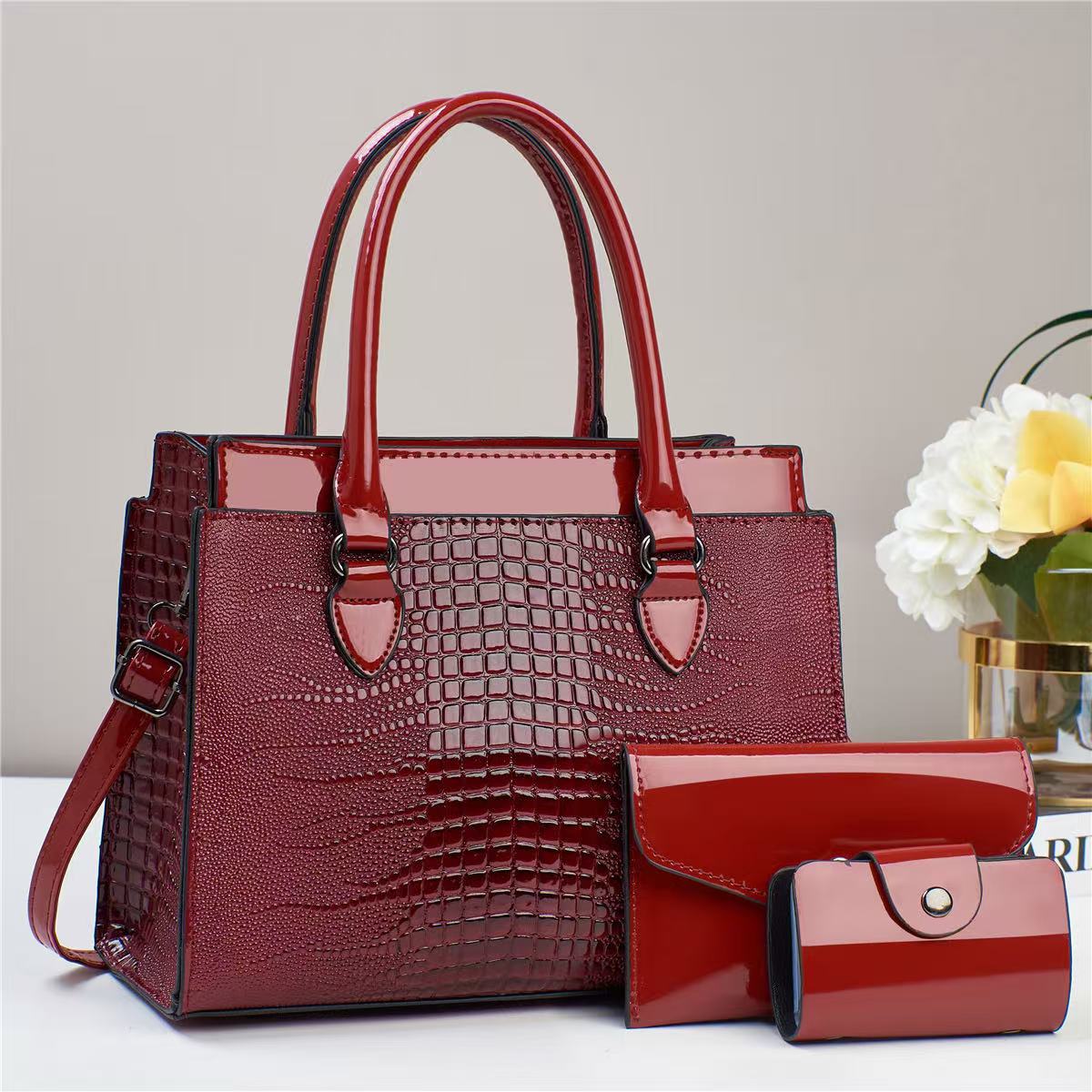 Temperamento nuevo bolso coreano, bolso de hombro, bolso de mujer, bolso de mujer, bolso grande, mujer