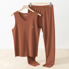 双面绒内衣男冬季内穿保暖套装防寒恒温蓄热无痕打底秋衣秋裤修身