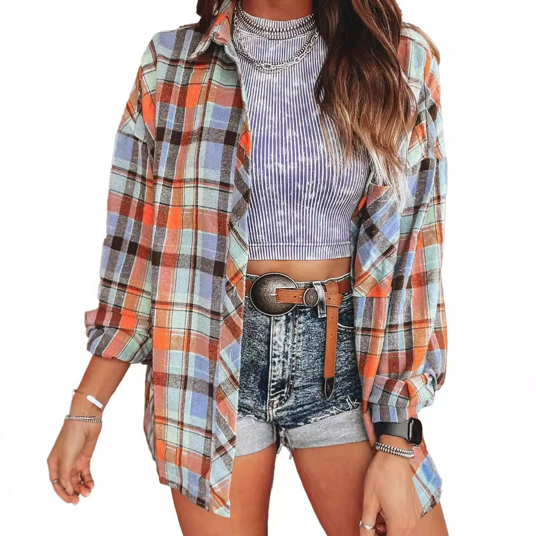 Autumn long-sleeve, shirt, loose fit