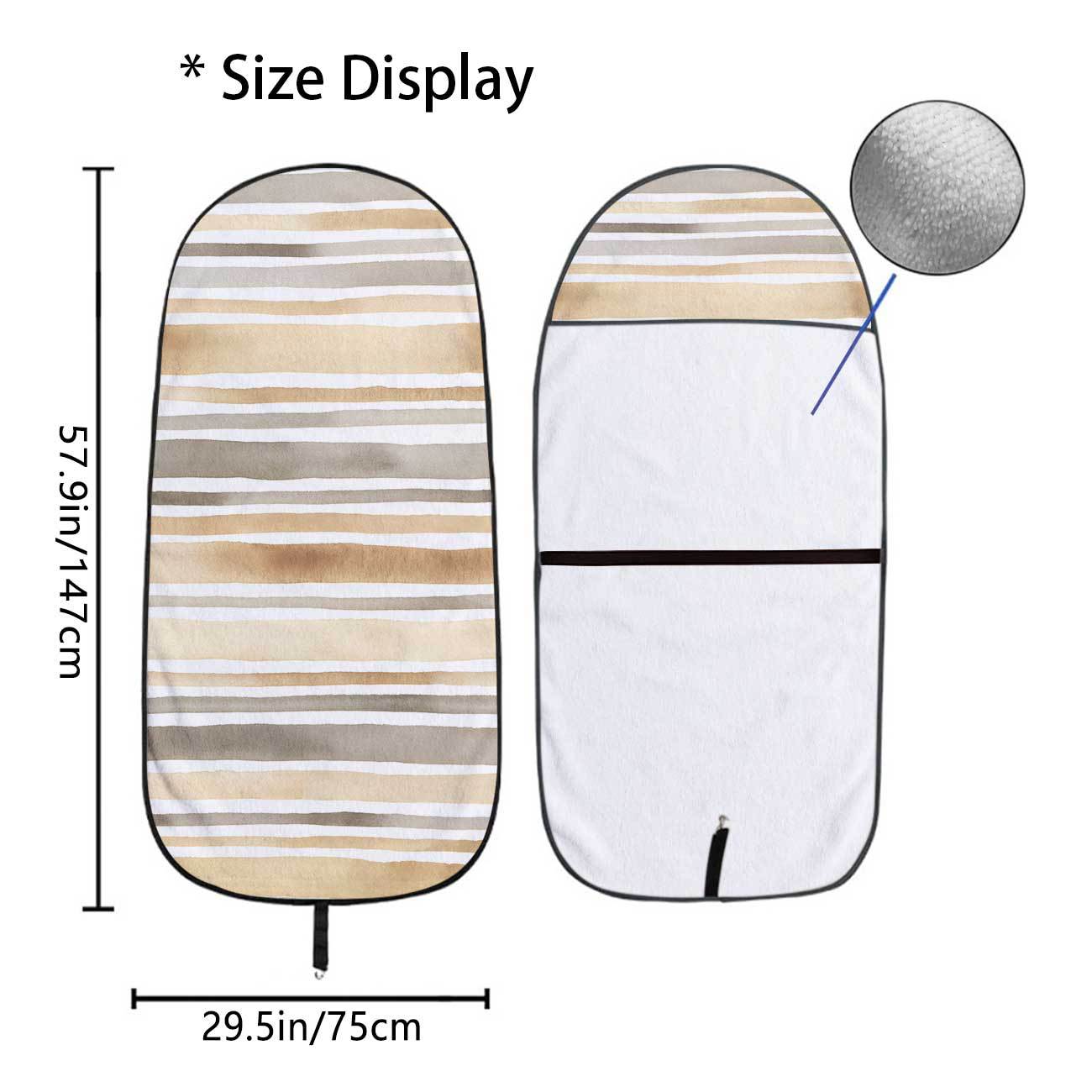 Car seat towel cover for front seats, suitable for gym and exercise, universal for all seasons, car use 171