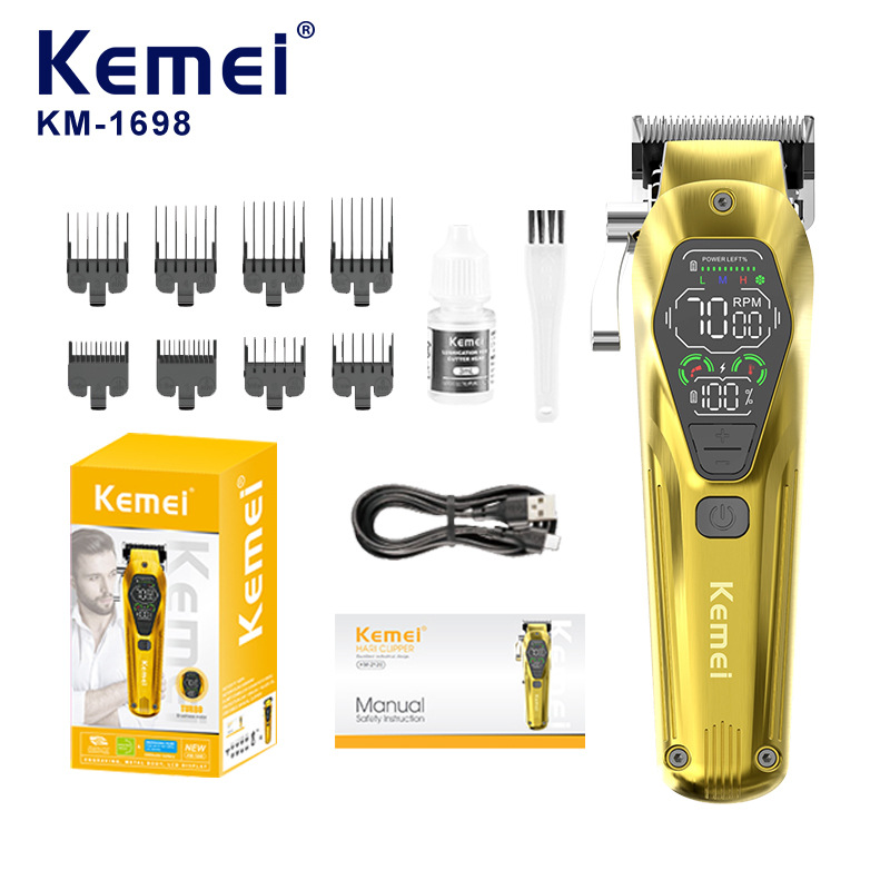 Corte de pelo KM - 1698, corte de pelo eléctrico de alta potencia, corte de pelo eléctrico especial, corte de pelo digital, corte de pelo transfronterizo image 1