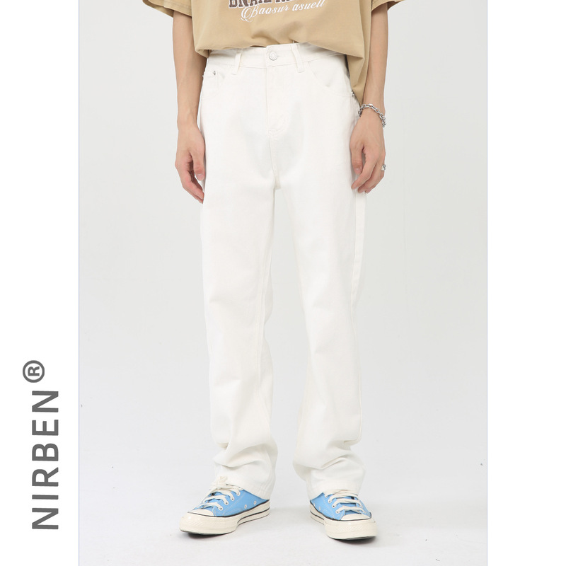 nirben Denim | Men's Casual Pants Joker Korean Fashion Loose Japanese Casual Pants for Men and Women nirben Denim | Men's Casual Pants Joker Korean Fashion Loose Japanese Casual Pants for Men and Women