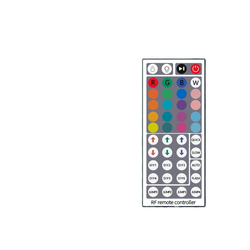 LED controller, colorful light strip, 44 keys