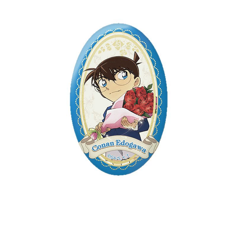 Коллекционная медаль Detective Conan серия ретро музыка снежная тень радуга свет зеркало фантом трюк холодильник магнит папады