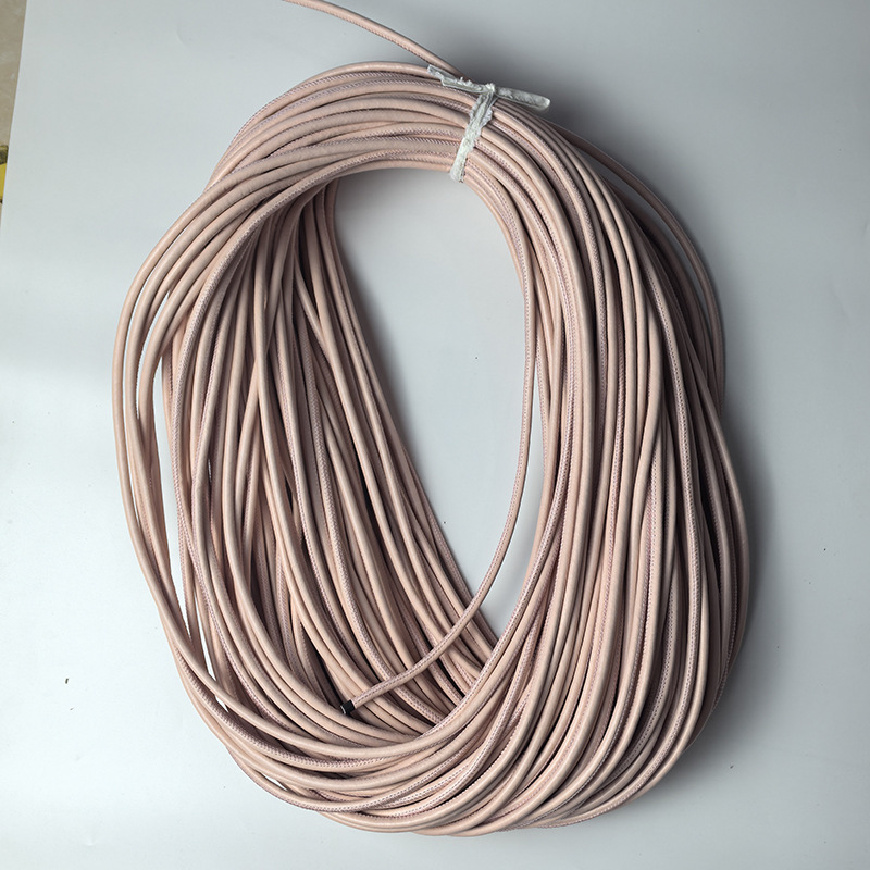 Coser de coche hecho a mano, relleno de núcleo, accesorios de ropa, cuerda de cuero pu, accesorios de joyería, cuerda redonda, pulsera de color al por mayor, cuerda