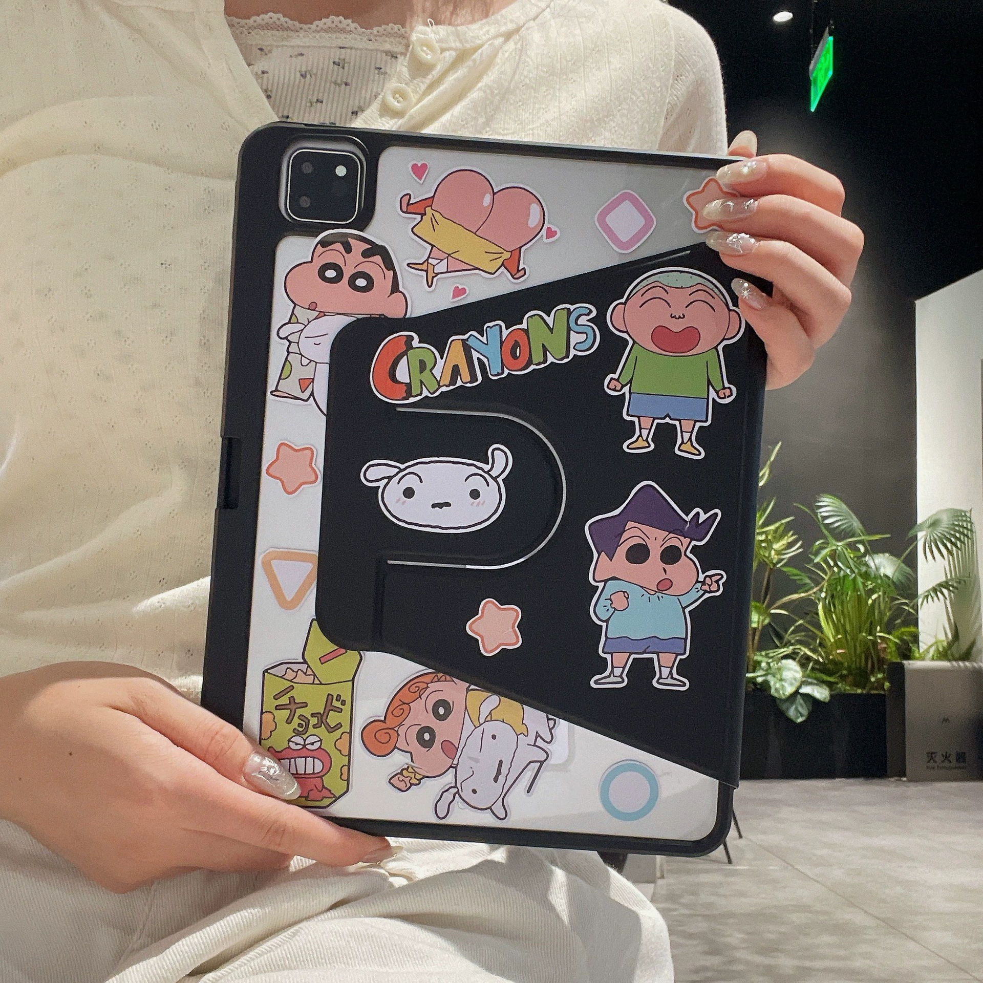 Подходящий для iPad Huaweи Samsung Xiaomi 360-градусный вращающийся ак clan планшет анти-падения