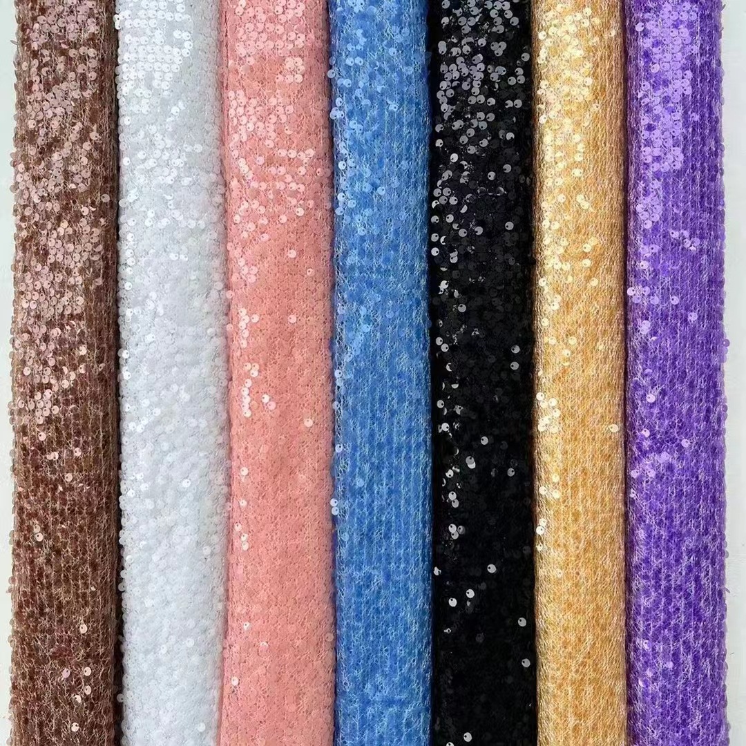 秋冬热卖款~新款好品质乱网满幅单空吊片绣 密款绣片时尚闪亮面料