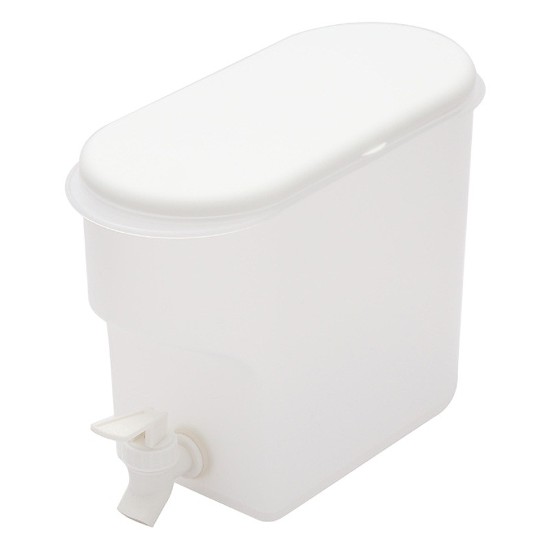 3.5L botella de agua fría de gran capacidad con grifo de bebidas cubo de agua fría bebida de verano fruta tetera refrigerador botella de agua helada