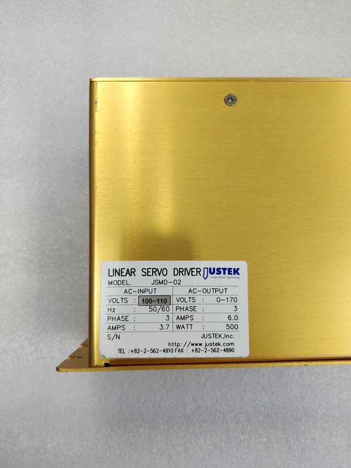 春田谷JUSTEK JSMD-02 直线电机驱动器 原装拆机件 议价出售