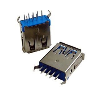 USB3.0ֱ��ĸ�^9P�{ɫ�zо���̶��_Aĸ���a�aƷ�O��180��ֱ��ĸ��