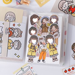 Organ Bag Folder Handbook Sticker Storage Book 3-inch 56 Collection A6 Large Capacity 240 Card Slots Bills and Business Cards